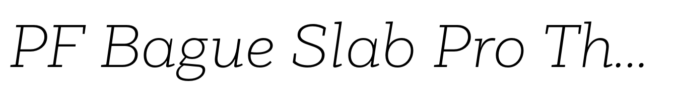 PF Bague Slab Pro Thin Italic